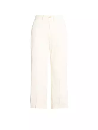 POLO RALPH LAUREN | Pantalon en velours côtelé 7/8 | weiss